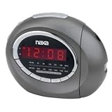 Search : Naxa NX-162 Projection Alarm Clock with Snooze - AM/FM Tuner, 0.6" Red Display, LED, 180 Degree Projection, Black