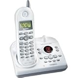 Uniden EXAI4580 2.4 GHz Extended Range Compact Cordless Phone with Digital Answering System and Caller ID/Call Waiting