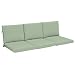 Strathwood Falkner 3-Seater Deep Lounge Sofa Polyester Cushions, Set of 6, Solid Mist
