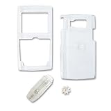 Samsung Blackjack i607 SGH-i607 Premium PDA Translucent Clear Snap On Case Cover with Removable Swiv...
