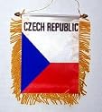 Czech Republic - Window Hanging Flags