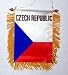 Czech Republic - Window Hanging Flags