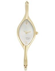 Titan Womens 9701YM01 Raga Jewelry Inspired Gold-Tone Watch
