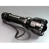 5w Rechargeable CREE Q5 LED Zoomable Flashlight Torch +1x18650+car Charger