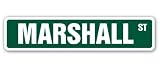 MARSHALL Street Sign name kids childrens room door bedroom girls boys gift