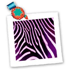 Purple Zebra Animal Print - 10x10 Quilt Square Purple Zebra Animal Print - 10x10 Quilt Square