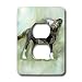 Dogs Chinese Crested Hairless - Chinese Crested - Light Switch Covers - 2 plug outlet...