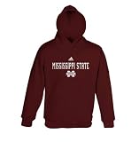 Mississippi State Bulldogs Adidas Youth Basic Hooded Sweatshirt