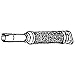 Mazda 121 1.2L Mar/1996>June/2000 Exhaust Link Pipe