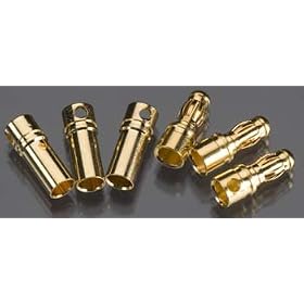 3.5mm Battery Connectors, 3 Male, 3 Female from Associated Accessories