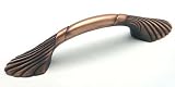 Berenson 2913-1BAC-P SHELL Cabinet Hardware Pulls 3CC BRUSHED ANTIQUE COPPER