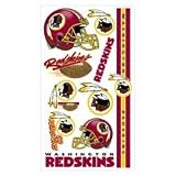 Washington Redskins Temporary Tattoos Set (Set of 6 Sheets)