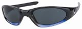 Dragon Jet-Blue Fade 'Box' Sunlgasses w/ Grey Polarized Lens
