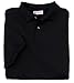 NEW Hanes StayClean - 56-Ounce Jersey Knit Sport Shirt Black-4XL