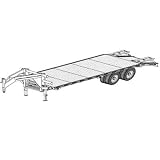 Trailer Blueprints - Flat-Deck Tandem Trailer