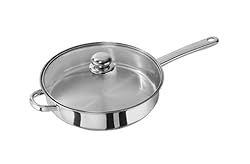 Innova Classicor Stainless-Steel 12-Inch Chicken Fryer with Lid