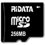 Ridata 256MB microSD Card, microSD/TransFlash Memory Card with SD Adapter