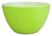 Kitchen & Housewares : Zak Designs Duo 2-Tone 5-1/2-Inch Green Dinner Bowl, Set of 4