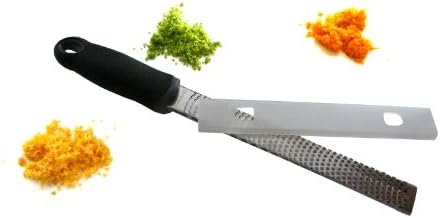 Professional Stainless Steel Cheese Grater-Zester Grater-Zest Orange/Lemon/Lime-Hard Cheeses-Chocolate-Spices And More.