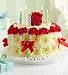 Flowers by 1800Flowers - Birthday Flower Cake Bright