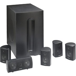 Infinity Total Solutions TSS-450 - 5.1-channel home theater speaker system - charcoal