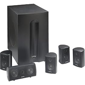 Infinity Total Solutions TSS-450 - 5.1-channel home theater speaker system - charcoal