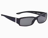 Anarchy Red Stripe Jackel Sunglasses w Smoke Polarized Lens by