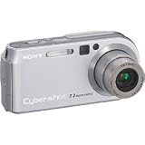 Sony Cybershot DSCP200 7.2MP Digital Camera 3x Optical Zoom