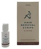 GiGi Hair Removal Strips for the Body 12 Strips ( 24 Applications )