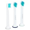 Philips HX 6023/02 Sonicare Flexcare, Ersatzb�rstenkopf, 3er Pack, Kurzgr�sse (Mini)