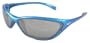 Nike Interchange Square.R Sunglasses, EV0011-404, Orion Electric Blue Frame/ Gray Flash+Orange Lenses