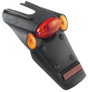 UFO Plastics Universal Taillight With Turn Signals - Black PP01213-001