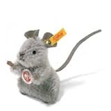 Eigenschaften Steiff 032141 / Steiff 32141 - Mimic Maus Mohair 9 grau aufwartend