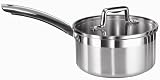 T-Fal Elegance Stainless Steel 3-Quart Covered Saucepan