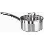T-Fal Elegance Stainless Steel 3-Quart Covered Saucepan