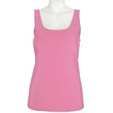 Misses Bay Studio Solid Wide Strap Shelf Bra Tank Top