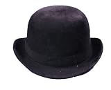 Derby Hat Black Felt Large