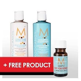 MoroccanOil Shampoo & Conditioner with Free Oil Sample