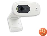 LOGICOOL HDウェブカム C270s クリスタルホワイト C270sCW