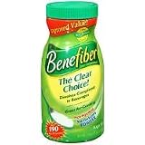 Benefiber - Natural Fiber Supplement, 25.6oz 190 Servings