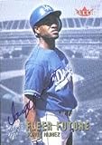 Jorge Nunez, Jacksonville Suns - Dodgers Affiliate, 2002 Fleer Future Autographed Card