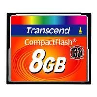 Transcend TS8GCF133 8GB 133x Ultra Speed Compact Flash Card