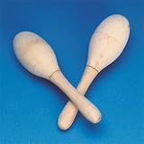 Wooden Maracas (Pack of 12)