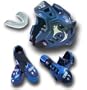 Macho Black Warrior Sparring Gear Set