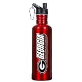 Georgia Bulldogs - NCAA 26oz stainless steel water bottle with Pop-up Spout