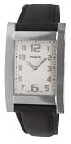 Coach Women's Swiss Rectangular Stainless Steel Leather Strap Watch # 14500436