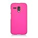 Eagle Cell Rubber Protector Case for Motorola G - Retail Packaging - Hot Pink