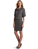 Evan Picone Women's Cowl Neck Blouson Dress