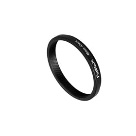 Fotodiox Metal Step Down Ring, Anodized Black Metal 46mm-43mm, 46-43 mm