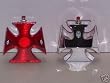 Red Maltese Taillight Bicycle Light Flashing
